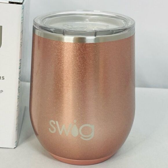 SWIG Life 12oz Stemless cup New in Box Triple Insulated Technology Dishwasher sa - Picture 2 of 3